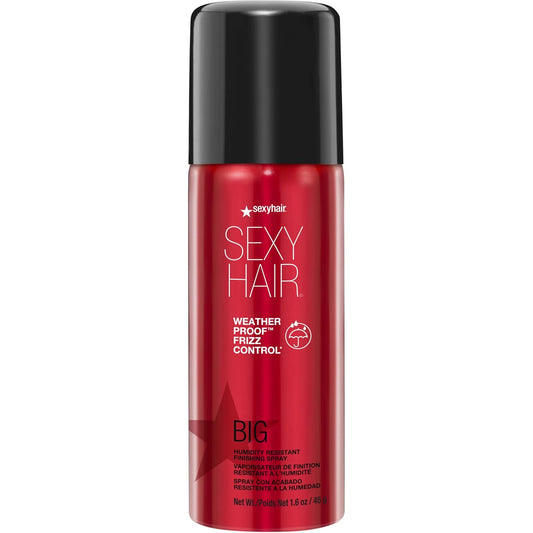 SexyHair Big Frizz Control Finishing Spray - Lightweight Humidity Resistance | 72-Hour Hold