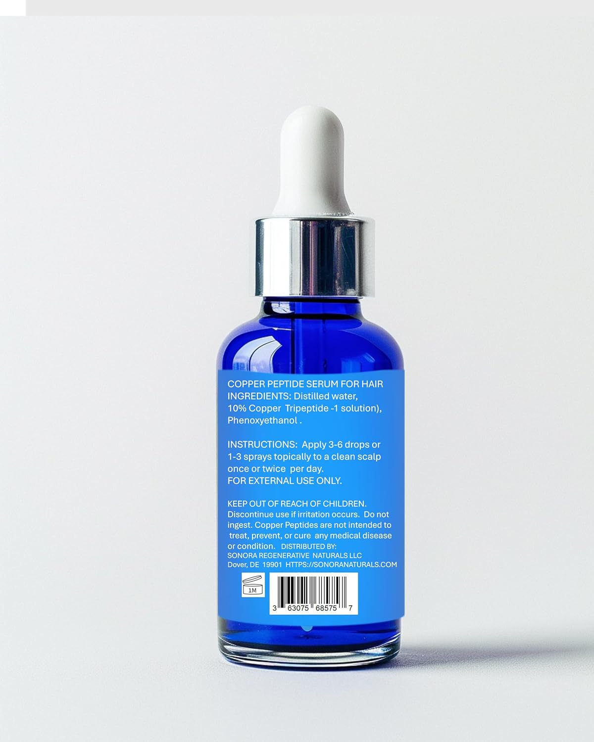 Skiennix Copper Peptide Serum for Hair Growth - 10% Formula with 7x Liposomal Absorption - Made in USA