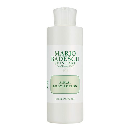 Mario Badescu AHA Body Lotion - Gentle Exfoliating Moisturizer with Glycolic Acid | 6 Fl Oz for Youthful Skin