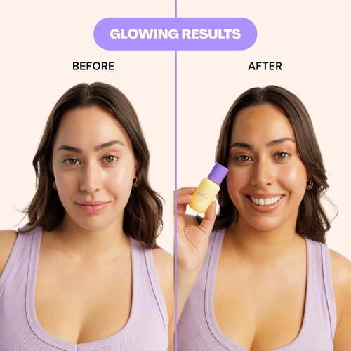 Luna Bronze Cosmic Bronzing Drops - Lightweight Hydrating Liquid Bronze | Non-Greasy Formula with Sodium Hyaluronate & Shea Butter | 30ml/1.01 fl. oz