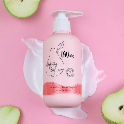 LAV KIDS Delicate Body Lotion - Naturally Gentle Moisturizer with Chamomile & Shea Butter | 200ml