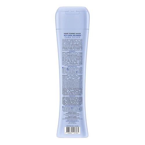 Naissant Icy Cool Blonde Hair Toning Mask - Neutralizes Yellow & Brassy Tones | 10.1 Fl. Oz | Paraben-Free, Sulfate-Free