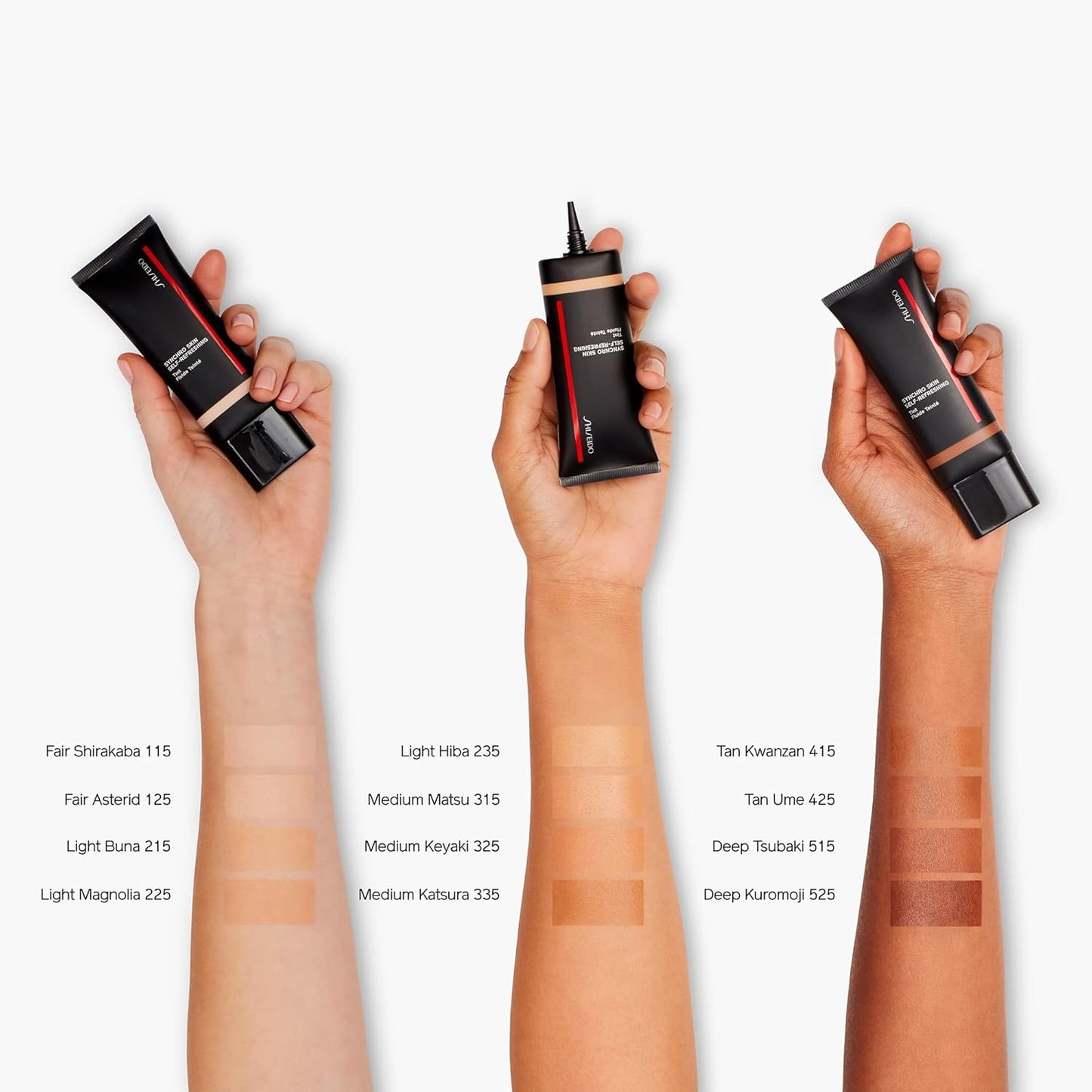 Shiseido Synchro Skin Self-Refreshing Tint SPF 20 | Lightweight Tinted Moisturizer - 12-Hour Wear, Waterproof & Hydrating