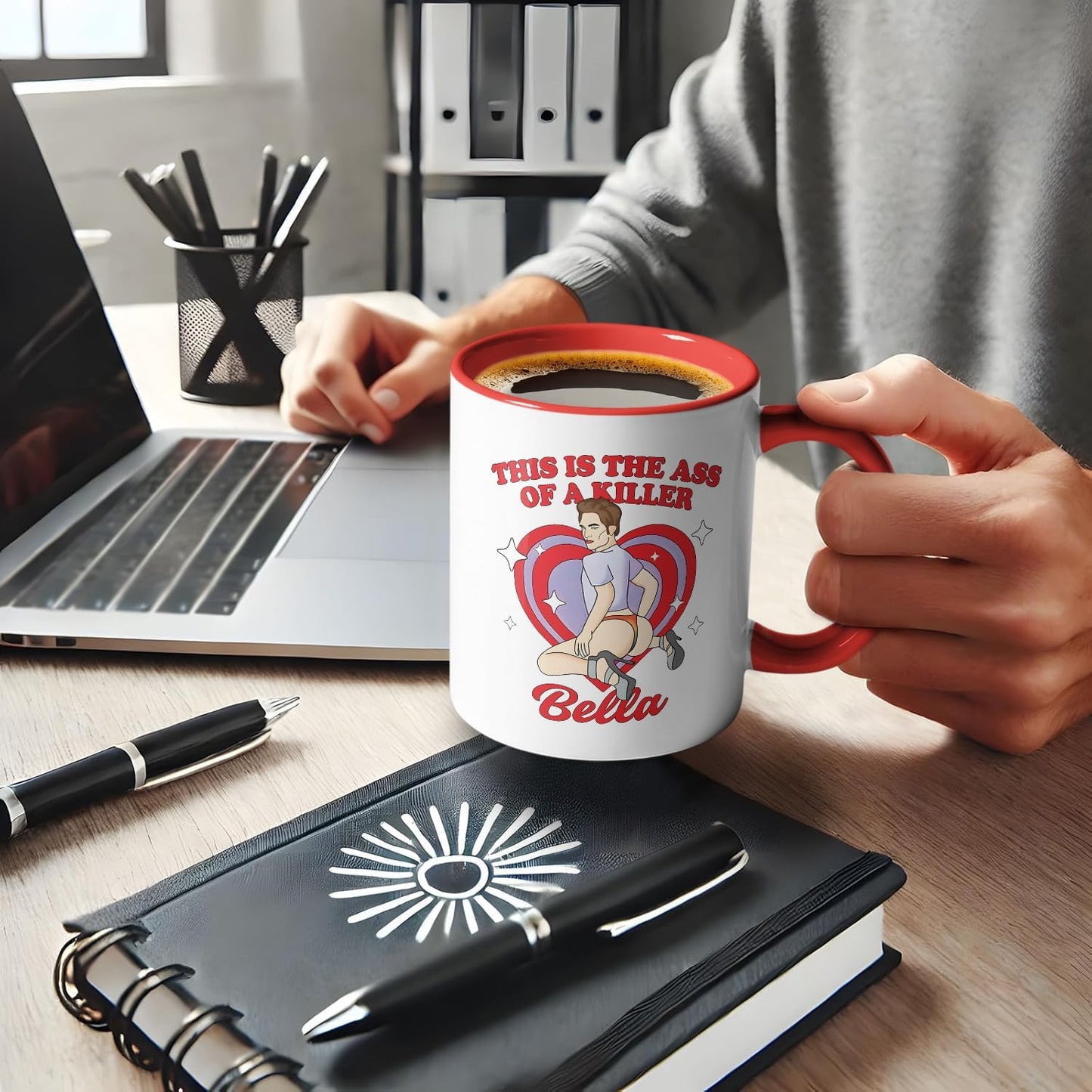 Bella | Funny Humorous Coffee Mug - Perfect Gift for Movie Fans & Coworkers | 11oz