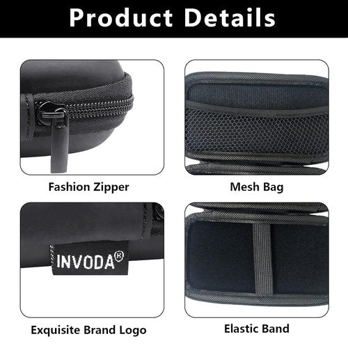 INVODA Electric Shaver Case - Showerproof Storage for Norelco One Blade Razor | Durable EVA Hard Case