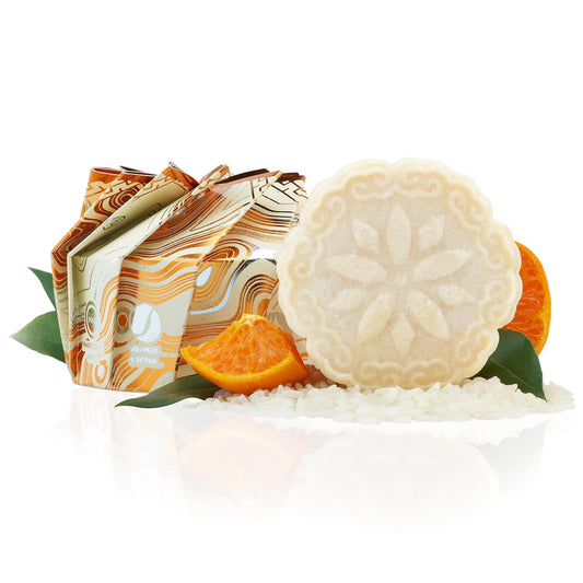Viori Citrus Zest Shampoo Bar | Handcrafted All-Natural Formula with Rice Water - Sulfate-Free