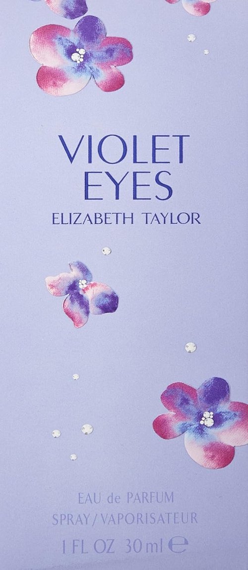 Elizabeth Taylor Violet Eyes Eau De Parfum Spray - 1 Ounce | Captivating Floral Fragrance