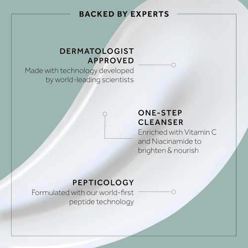 No7 Future Renew Face Cleanser - Anti-Aging Peptide Formula for Smoother, Nourished Skin | Fragrance-Free (5 Fl Oz)