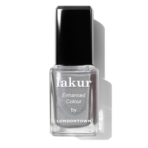 LONDONTOWN Lakur Nail Polish - Long-Lasting, Streak-Free, Chip-Resistant | Nice & Icy, 0.4 Fl Oz - 21+ Free Non-Toxic Vegan Color
