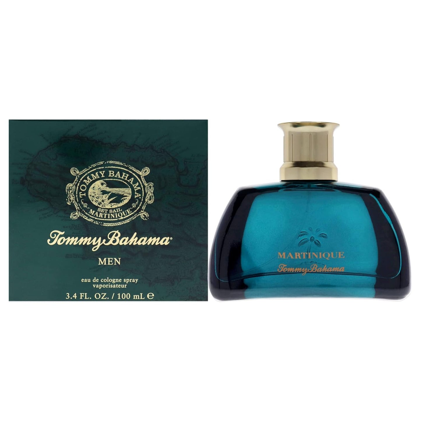 Tommy Bahama Martinique Eau de Cologne - Invigorating Men's Fragrance | 3.4 Fl Oz