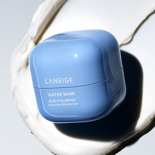 LANEIGE Water Bank Blue Hyaluronic Moisturizer - Hydrating Face Cream for Extra Dry Skin with Squalane & Peptide