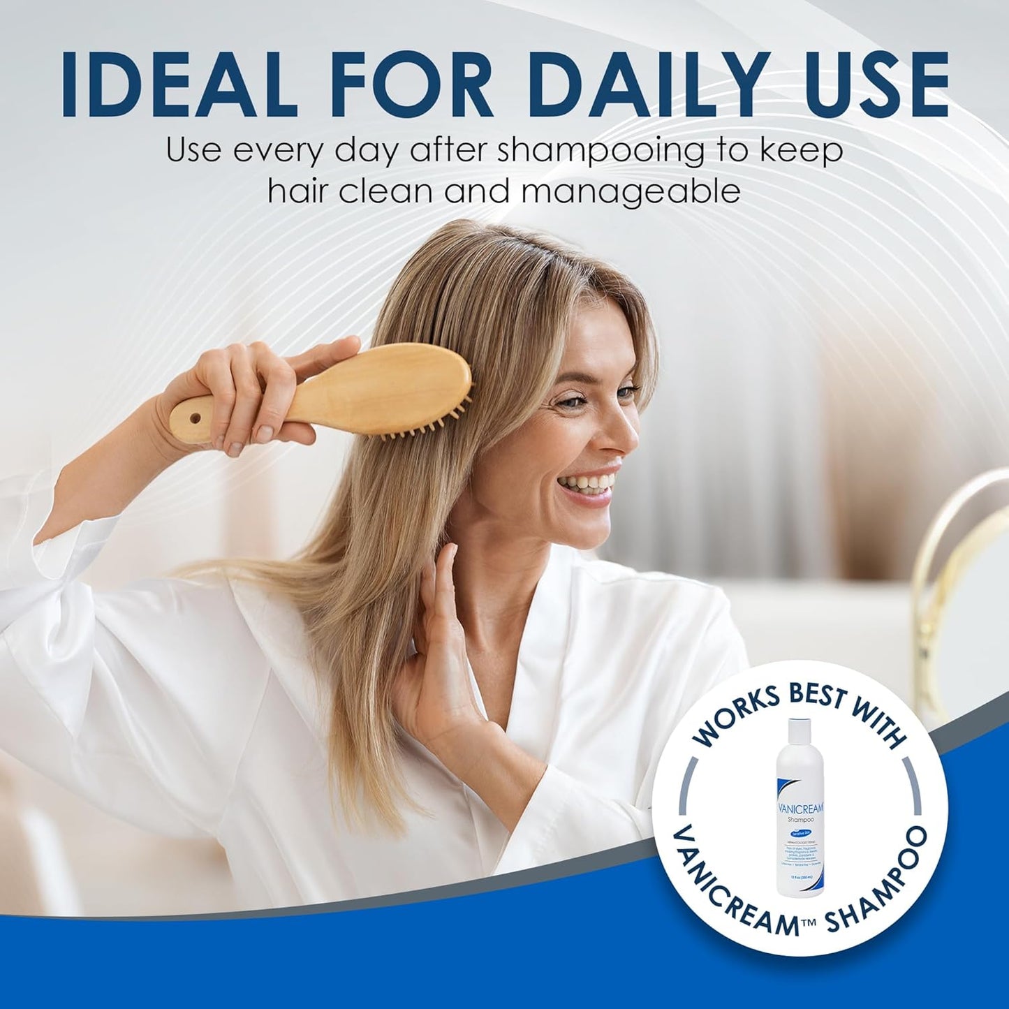 Vanicream Conditioner - pH Balanced Formula for All Hair Types & Sensitive Scalps | 12 Fl Oz