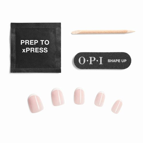 OPI Sticking Point - Instant No Glue Press On Nails | 30 Count with Adhesive Tabs | Short Round, Almond & Squoval Styles