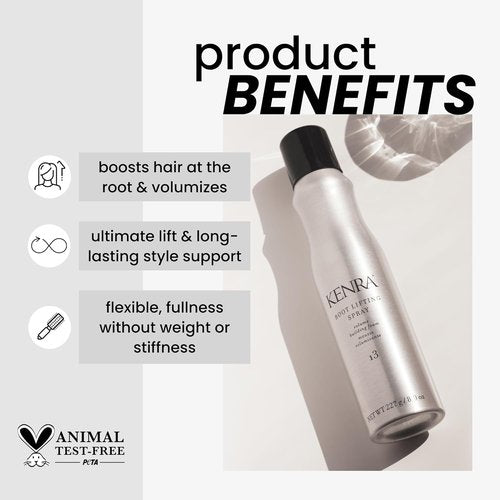Kenra Root Lifting Spray 13 - Volumizing Foam for Ultimate Lift & Lasting Style | Flexible Fullness for All Hair Types