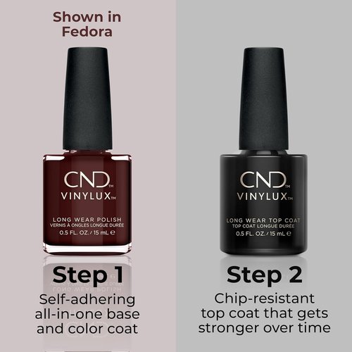 CND Vinylux Longwear Nail Polish - Gel-Like Shine & Chip Resistant, Brown Color, 0.5 Fl Oz