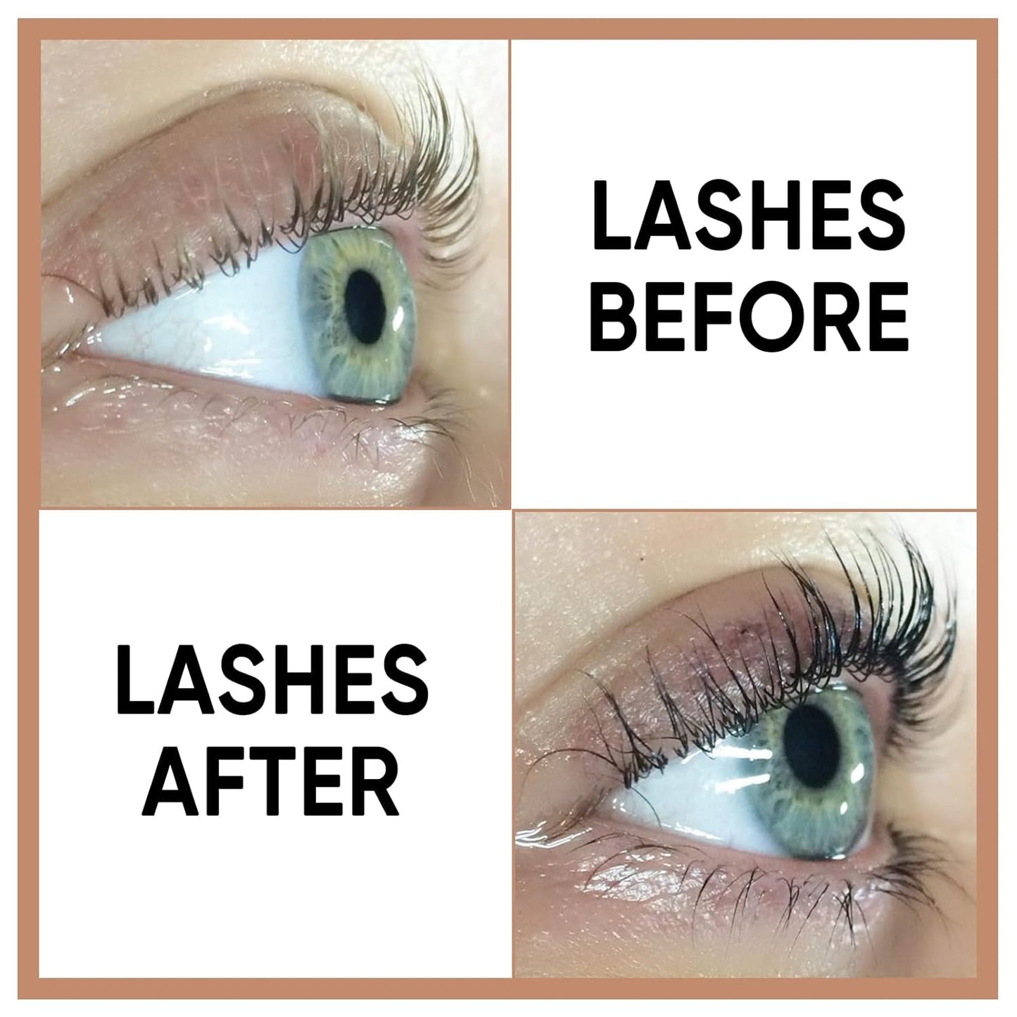 Skiennix Instant Black Eyelash Color Kit - Easy Application for Natural Results | 8ml Size