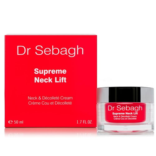 Dr Sebagh Supreme Neck Lift - Firming & Rejuvenating Neck Cream for Wrinkles | 1.7 fl oz - Smooth & Tighten Décolletage
