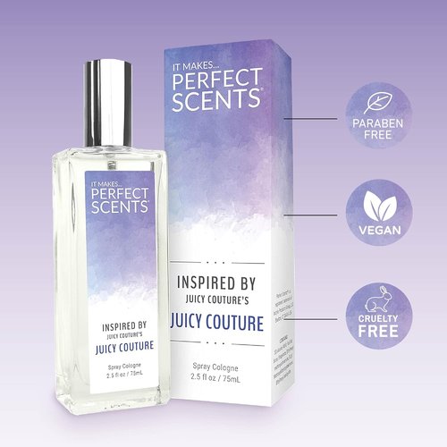Perfect Scents | Juicy Couture Inspired Women's Eau de Toilette - Vegan & Paraben-Free, 2.5 Fl Oz