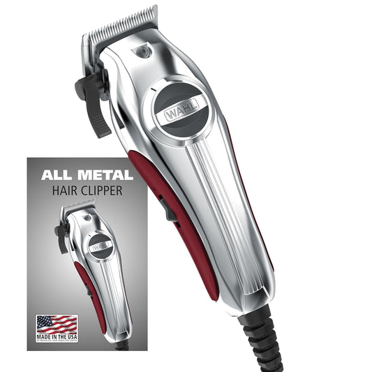 Wahl USA Pro Ultra Quiet Hair Clipper - High Torque, Metal Housing, Bonus Guard Caddy | Model 3000097