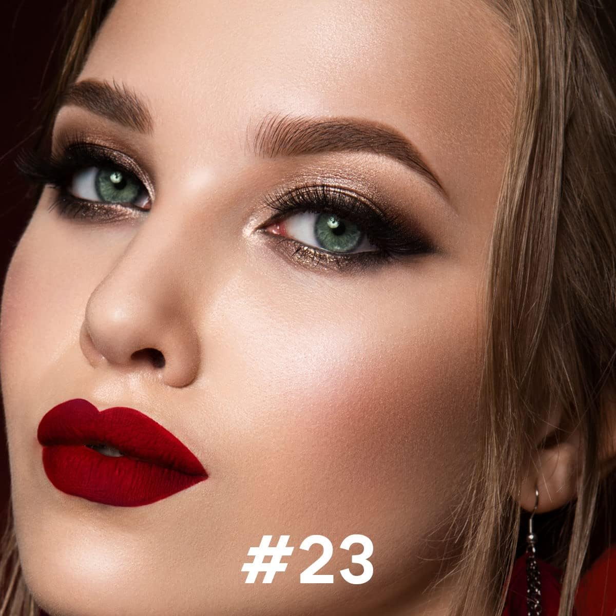 Cream Single Eyeshadow Stick with Blending Brush, Hypoallergenic Eye Shadow Sticks Makeup, Pro Waterproof & Long Lasting Eye Brightener Stick, Eyeshadow Pencil Crayon Shimmer #74