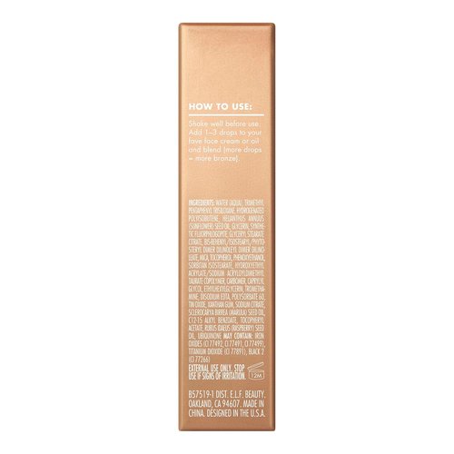 e.l.f. SKIN Bronzing Drops - Mini Liquid Bronzer for Sun-Kissed Glow | Infused with Vitamin E, Vegan & Cruelty-Free