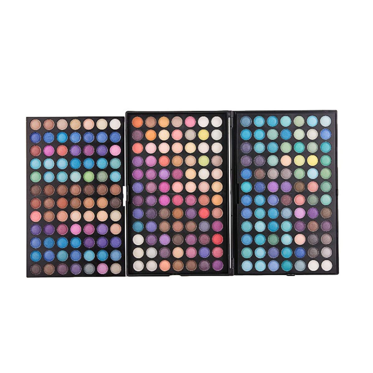 Pure Vie Professional 252 Colors Highlight Eyeshadow Palette Makeup Contouring Kit - Highly Pigmented Nudes Warm Natural Matte Shimmer Cosmetic Eye Shadows Pallet Powder Palette