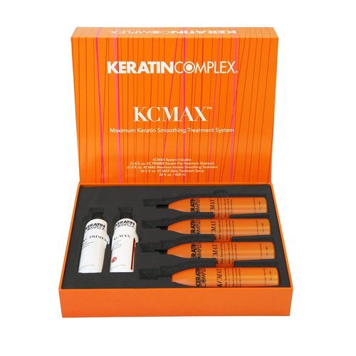 Keratin Complex KCMAX Smoothing System Try-Me Kit | Includes Pre-Treatment Shampoo & Treatment Spray