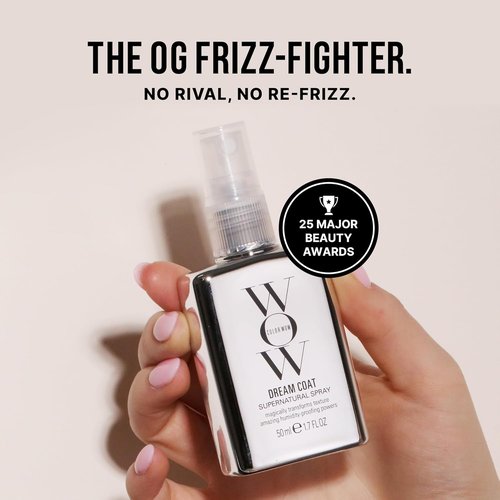 COLOR WOW Dream Coat Anti-Humidity Treatment Spray - Award-Winning Anti-Frizz Leave-In Spray for Shiny, Smooth Hair