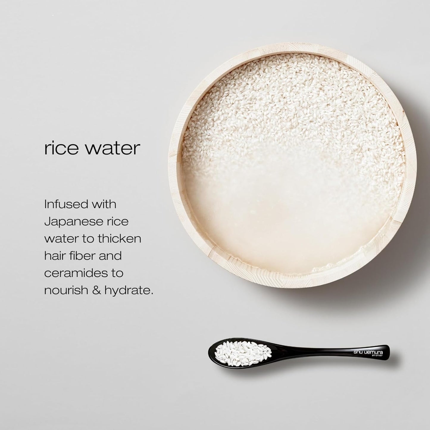 Shu Uemura Art of Hair Izumi Tonic - Strengthening Rice Water Hair Serum for Hydration & Shine
