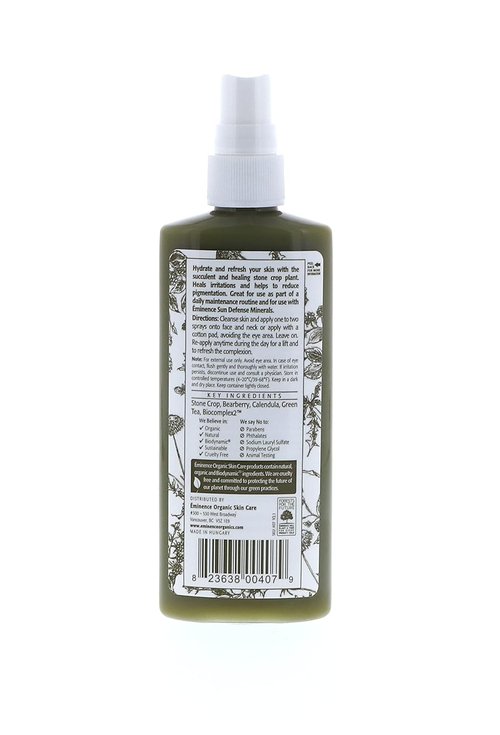 Eminence Stone Crop Hydrating Mist - Refreshing Facial Spray for All Skin Types | 4.2 Ounce