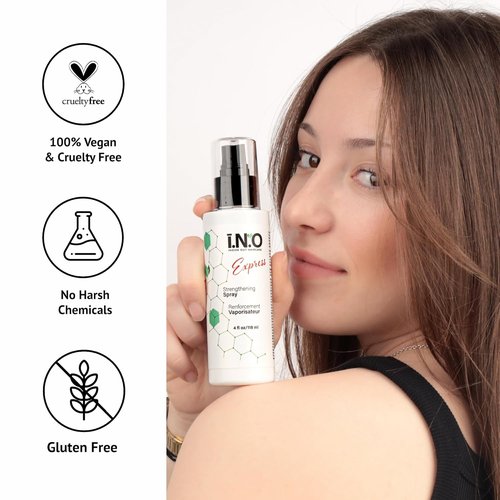 Earthly Body Strengthening Express Haircare Spray - 4 Fl Oz | Vegan, Cruelty-Free, Detangles & Adds Shine