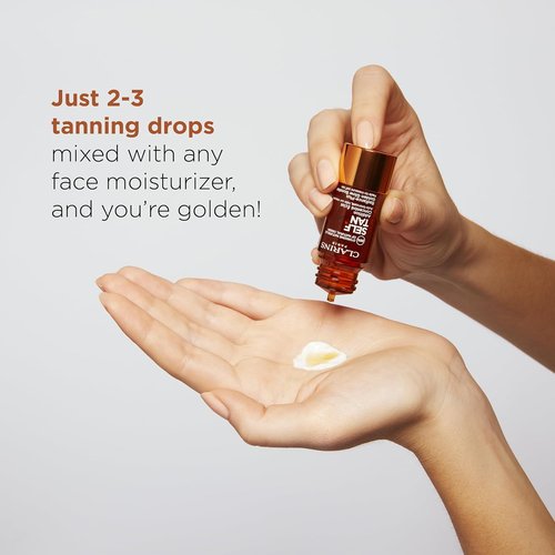 Clarins Self Tanning Drops Bundle - Mixable Face & Body Booster for Natural, Streak-Free Tan | 99% Natural Ingredients | All Skin Types