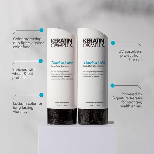 Keratin Complex - Fade-Defy Conditioner for Timeless Color Protection | 33.8 Fl Oz