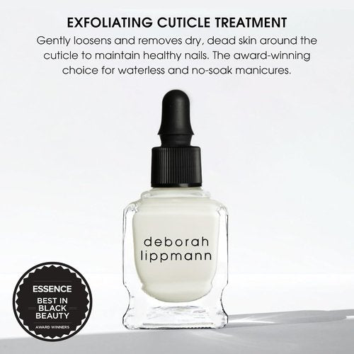 Deborah Lippmann Cuticle Remover - Gentle Cuticle Softener for Nail Care | 0.5 Fl Oz