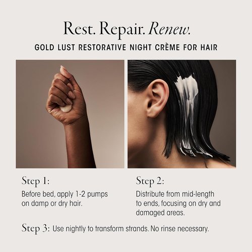 Oribe Gold Lust Restorative Night Creme - Luxurious Hair Care Bundle for Radiant Shine