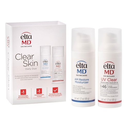 EltaMD AM Therapy Facial Moisturizer - Oil-Free Hydrating Lotion with Hyaluronic Acid for Sensitive Skin