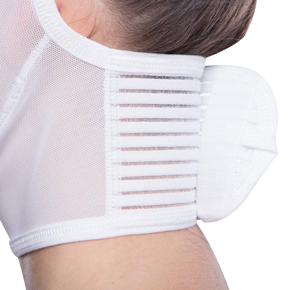 LIPOELASTIC FM EXTRA Post Surgical Facelift Compression Garment, Chin Lipo Compression Garment, Perfect After Care for Neck Lifts, Chin Faja, Face Wrap for Double Chin, V line Face Slimming