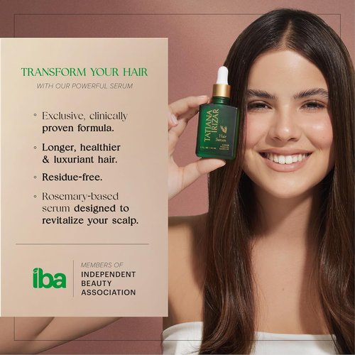 Regine Switzerland Caffeine Hair Growth Serum - Non-Greasy Scalp Treatment with Biotin & Rosemary - 1 Fl. Oz
