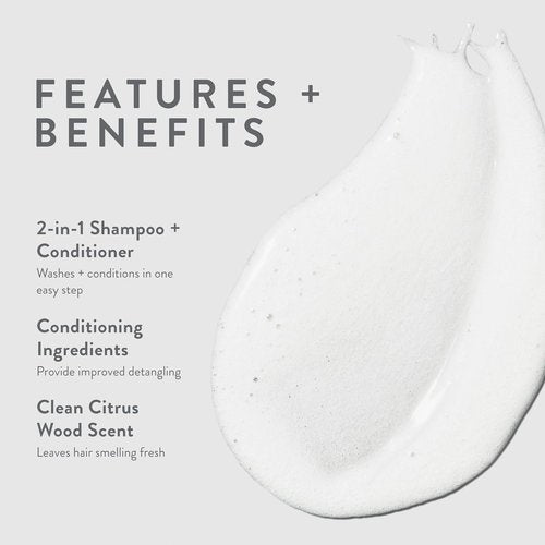 MITCH by Paul Mitchell 2-in-1 Shampoo & Conditioner - Double Hitter for All Hair Types