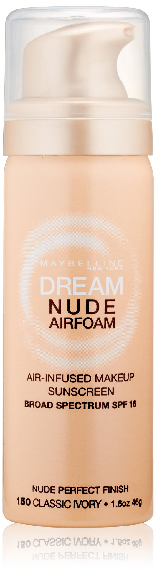 Maybelline New York Dream Nude Airfoam Foundation, Classic Ivory, 1.6 Ounce