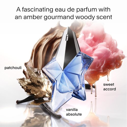 Mugler Angel Eau de Parfum - Ambery & Woody Women's Perfume Refill Bundle - 1.6 Fl Oz & 3.3 Fl Oz