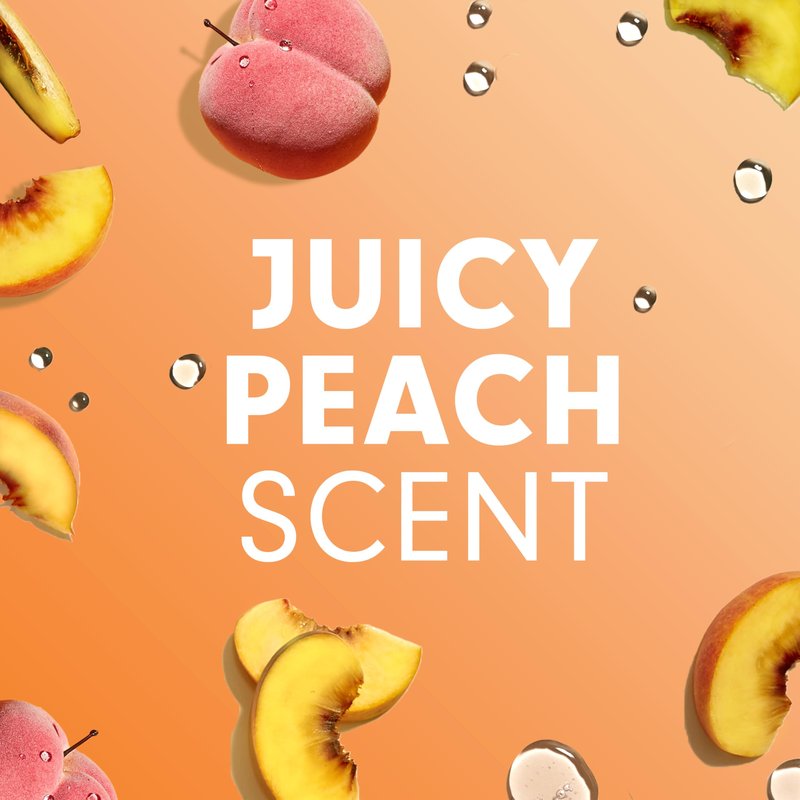 Softsoap Juicy Peach Liquid Hand Soap, Kitchen and Bathroom Hand Soap, Rich Fruity Scent, 50 fl oz Refill Bottle (Pack of 2)