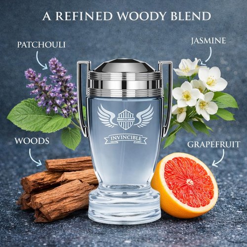 Regine Switzerland Men's Perfume - Fresh Aquatic Woody Cologne with Grapefruit & Jasmine - Long-Lasting 100ml