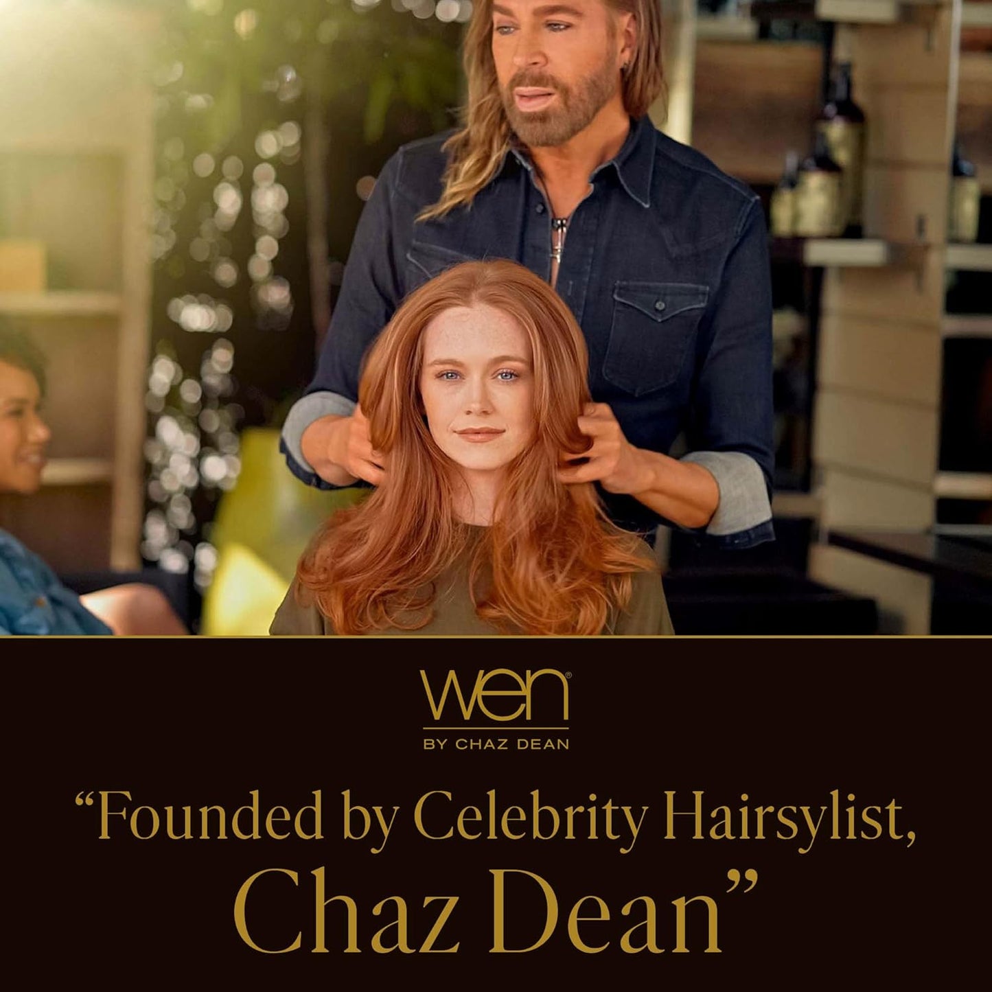 WEN 613 by Chaz Dean Ultra Nourishing Styling Cream - Anti-Frizz Hair Product for All Hair Types | 5 Fl Oz