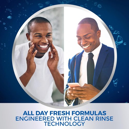 Dial Men 3-in-1 Body, Hair & Face Wash - Recharge Formula | 69 Fl Oz (3 x 23 Fl Oz Bottles)