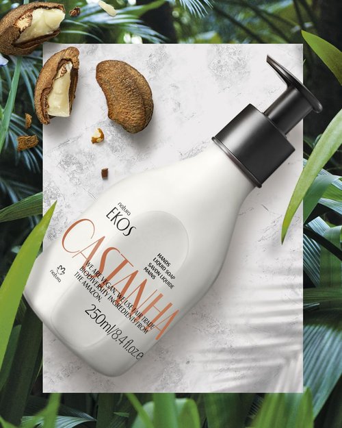 Natura Brazil Nut Liquid Hand Soap Refill - Moisturizing, Gentle, Sulfate-Free Cleanser | 10.1 fl oz