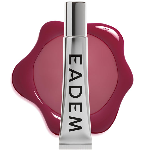 EADEM Le Chouchou Lip Softening Balm - Overnight Hydrating Lip Gloss & Plumper, 0.5 oz | Bissap Glaze