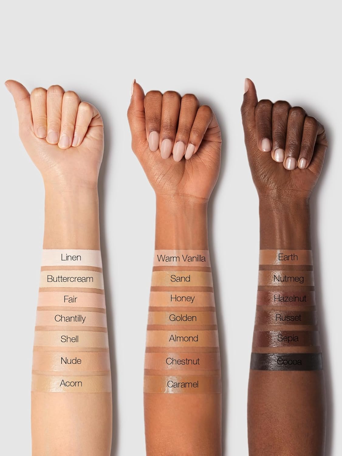 SheGlam 12HR Full Coverage Concealer - Matte Finish Stick for Under Eye & Dark Circles | Acorn