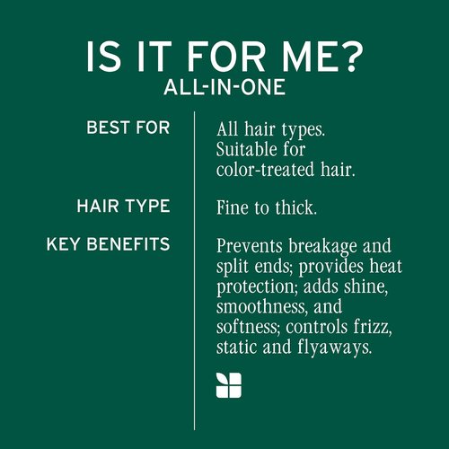 Biolage All-In-One Multi-Benefit Spray | Leave-In Treatment & Heat Protectant for All Hair Types - Coconut Oil, Vegan, Paraben-Free