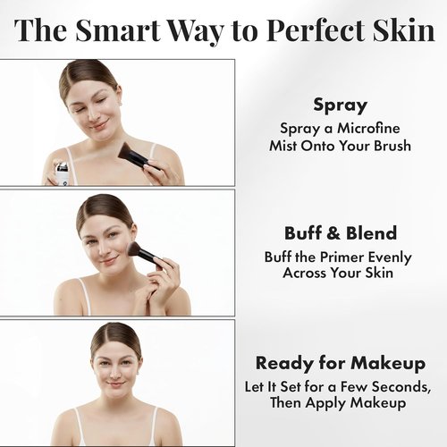 Jerome Alexander MagicMinerals LiquidSilk Air Primer - Smooths Skin & Minimizes Pores for Flawless Makeup